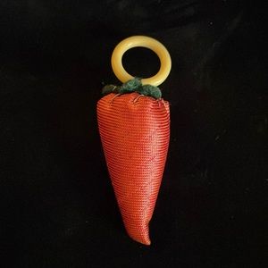 Small Antique Sewing Strawberry